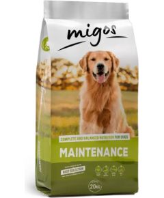 Hurtownia Karm MIGOS Maintenance - dry dog food - 20kg Suņu barība