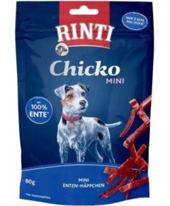 RINTI Chicko Mini Duck - dog treat - 80g Suņu barība
