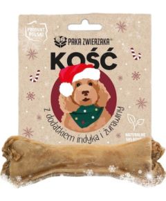 PAKA ZWIERZAKA Bone with turkey and cranberries 12cm - dog treat - 55g Suņu barība