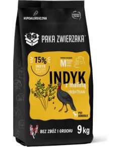 PAKA ZWIERZAKA Turkey with raspberry M - dry dog food - 9kg Suņu barība