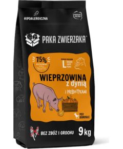 PAKA ZWIERZAKA Pork with pumpkin L - dry dog food - 9kg Suņu barība
