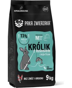 PAKA ZWIERZAKA Rabbit with salmon M - dry dog food - 9kg Suņu barība