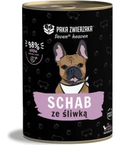 PAKA ZWIERZAKA Seventh Heaven Pork with plum - wet dog food - 400g Suņu barība