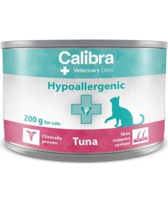 CALIBRA VD Cat Hypoallergenic Tuna - wet cat food - 200g Barība