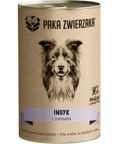 PAKA ZWIERZAKA Turkey and cranberries - wet dog food - 400g Suņu barība
