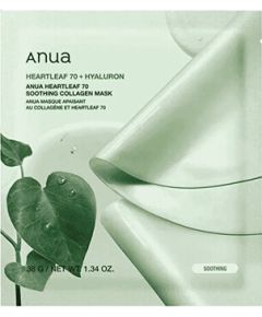 Anua Heartleaf 70 Soothing Collagen Mask - Zklidňující maska 38.0g Косметика для тела