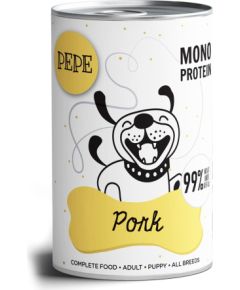 PAKA ZWIERZAKA Pepe Pork - wet dog food - 400g Suņu barība