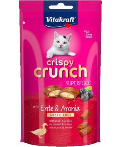 VITAKRAFT Crispy Crunch Duck with chokeberry - cat treats - 60g Сухой корм для кошек