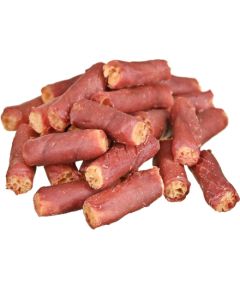 PETITTO Rurki ryżowe z kaczką dla psa 500g Suņu barība