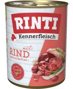 RINTI Kennerfleisch Beef - wet dog food - 800g Suņu barība