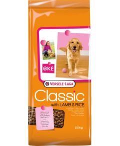 VERSELE-LAGA Classic Lamb & Rice - dry dog food - 20 kg Suņu barība