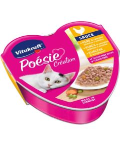 VITAKRAFT POESIE CREATION SOS chicken/vegetables - wet cat food - 85 g Kaķu konservi