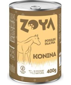 ZOYA Konina - puszka mokra karma dla psów 400g Suņu barība