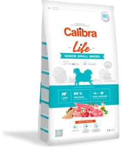 CALIBRA Dog Life Senior Small Breed Lamb - dry dog food - 1,5kg Suņu barība