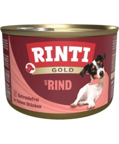 RINTI Gold Beef - wet dog food - 185g Suņu barība