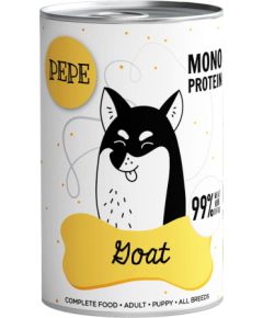 PAKA ZWIERZAKA Pepe Goat - wet dog food - 400g Suņu barība