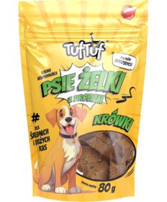 Tuftuf TUF TUF Psie żelki - poultry fudge - dog treat - 80g Suņu barība