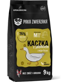 PAKA ZWIERZAKA Duck with apple M - dry dog food - 9kg Suņu barība