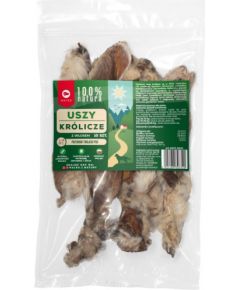MACED Rabbit ears with hair - Dog treat - 10 pieces Suņu barība