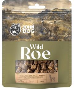 JOHN DOG Wild roe - dog treat - 200g Suņu barība