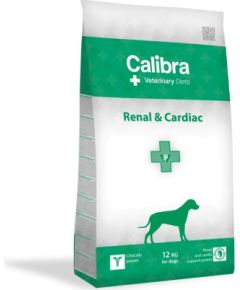 CALIBRA VD Dog Renal&Cardiac - dry dog food - 12kg Suņu barība