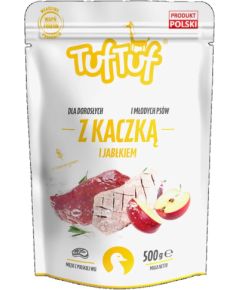 Tuftuf TUF TUF Duck Meal with Apple - wet dog food - 500g Suņu barība