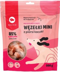 MACED Mini duck breast knots - Dog treat - 500g Suņu barība