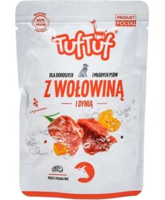 Tuftuf TUF TUF Minced beef with pumpkin - wet dog food - 100g Suņu barība