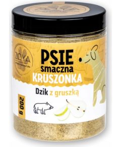 ZOYA Wild Boar and Pear Crumble - dog treat - 200g Suņu barība