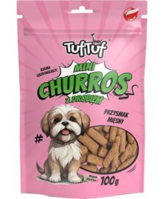 Tuftuf TUF TUF Mini Churros with poultry - dog treat - 100g Suņu barība