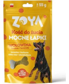 ZOYA Chewing bone Beef with lavender - dog treat - 55g Suņu barība