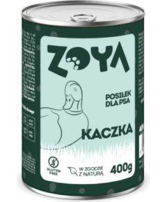 ZOYA Kaczka – puszka mokra karma dla psów 400g Suņu barība