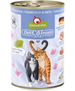 Fox4pets GRANATAPET DeliCATessen Tuna and duck - wet cat food - 400g Kaķu konservi