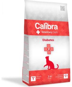 CALIBRA VD Cat Diabetes - dry cat food - 2kg Suņu barība