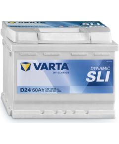VARTA DYNAMIC SLI D24 12V 60Ah 540A (EN) 242x175x190 0/1 EAN4016987167588 Akumulatori