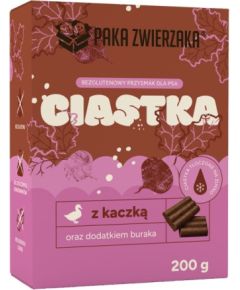 Paka Zwierzaka Kaczka z burakiem przysmak 200g Suņu barība