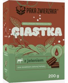 Paka Zwierzaka Jeleń zielona herbata przysmak 200g Suņu barība