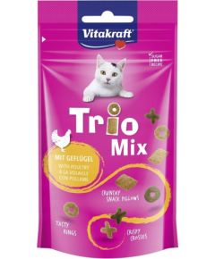 VITAKRAFT Trio Mix Poultry - cat treats - 60g Kaķu sausā barība