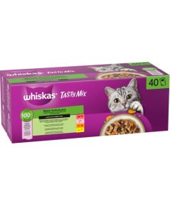 Whiskas Tasty mix wybór szefa kuchni w sosie mokra karma dla kota 40x85g Консервы кошек