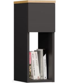 Top E Shop GALAX 20/1S BEDSIDE TABLE, ANTHRACITE/ARTISAN Прикроватные тумбочки