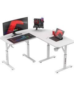 Biurko gamingowe Huzaro Hero 7.3 White Gaming galdi