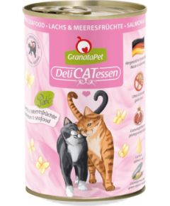Fox4pets GRANATAPET DeliCATessen Salmon and seafood - wet cat food - 400g Консервы кошек