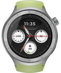 Motorola Moto Watch 3.63 cm (1.43") OLED 47 mm Digital Touchscreen Silver GPS (satellite) Новинки смартфонов и телефонов