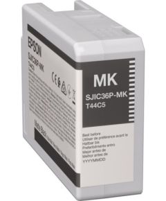 Epson SJIC36P(MK) (C13T44C540) Ink Cartridge, Matte Black Tintes printeru izejmateriāli