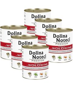 Dolina Noteci Dolina Noteci Premium z wołowiną 6x800g Suņu barība