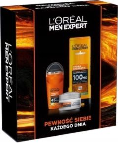 L'oreal Paris L’Oreal Paris L'OREAL_SET Men Expert Hydra Energetic krem nawilżający przeciwko oznakom starzenia 50ml + żel pod prysznic 400ml + DEO Roll-on 50ml Духи и косметика