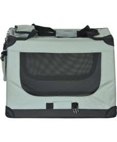 Rebel Transporter, składana torba transportowa, rozmiar L 70x52x50 cm , szara, REBEL ANIMALS Сумки для перевозки собак и кошек