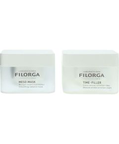 Set Filorga: Time-Filler, Anti-Wrinkle, Cream, For Face, 50 ml + Meso-Mask, Anti-Wrinkle, Cream Mask, For Face, 50 ml For Women Уход за лицом