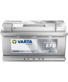 VARTA Professional Dual Purpose EFB LED95 12V 95Ah 850A(EN) 353x175x190 0/1 EAN4016987167069 Akumulatori
