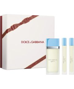 Set Dolce & Gabbana: Light Blue, Eau De Toilette, For Women, 50 ml + Light Blue, Eau De Toilette, For Women, 2 pcs, 10 ml Dāvanu komplekti